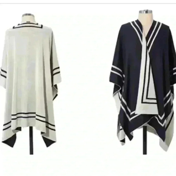 Lauren Ralph Lauren Jet Setter Ruana - Picture 1 of 6